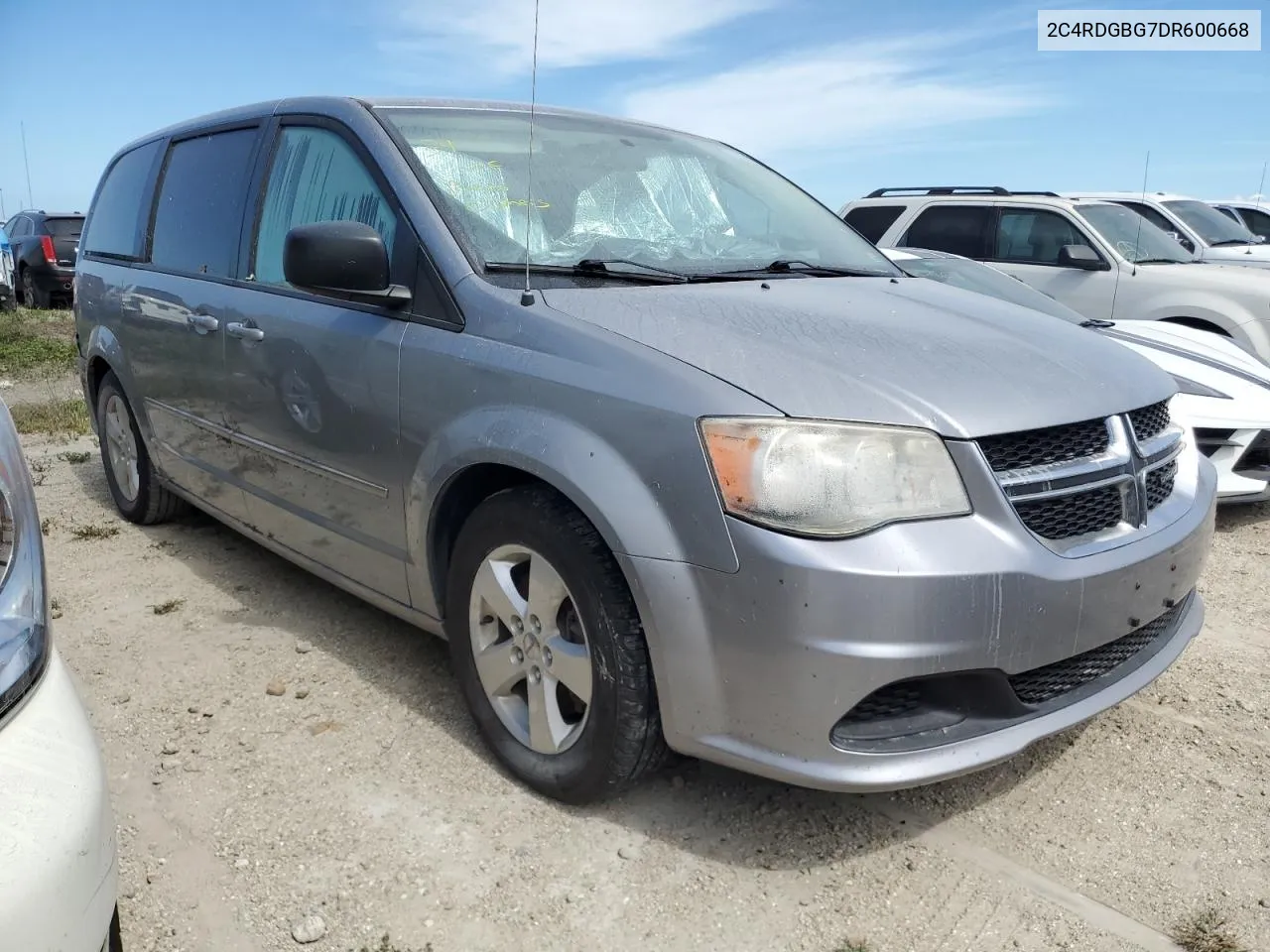 2013 Dodge Grand Caravan Se VIN: 2C4RDGBG7DR600668 Lot: 75183924