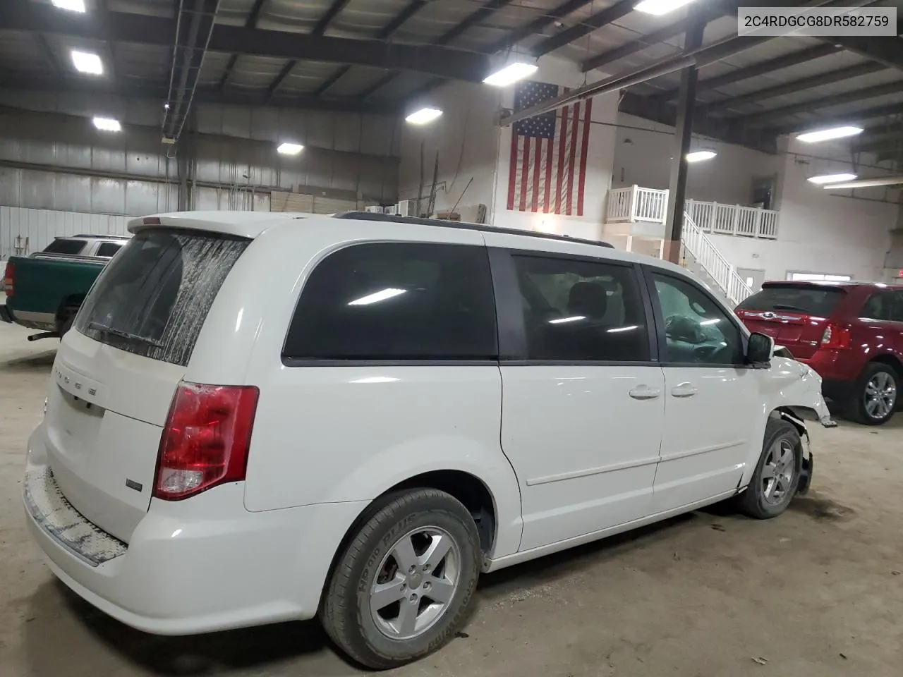 2013 Dodge Grand Caravan Sxt VIN: 2C4RDGCG8DR582759 Lot: 75286724