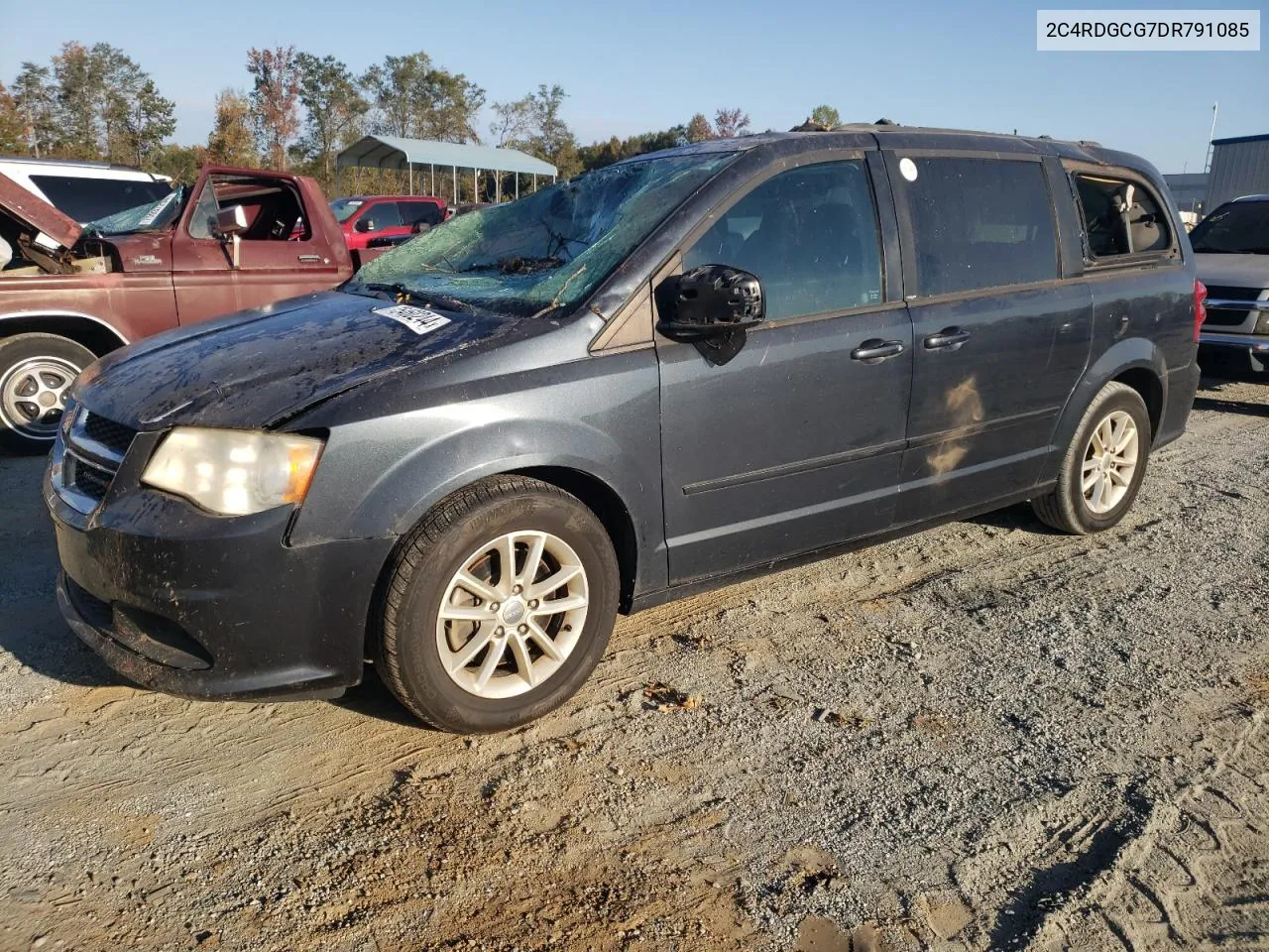 2013 Dodge Grand Caravan Sxt VIN: 2C4RDGCG7DR791085 Lot: 75460244