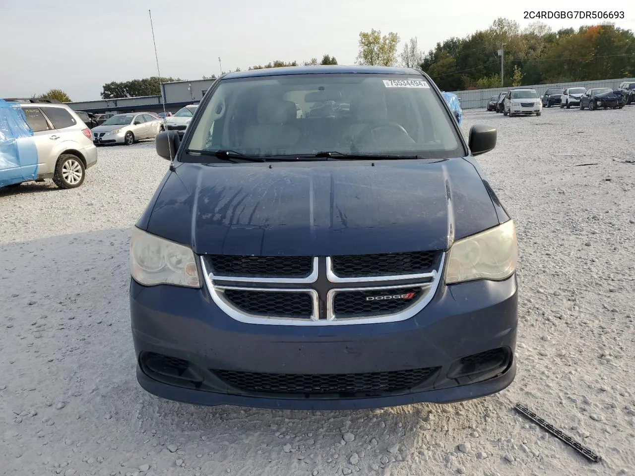 2013 Dodge Grand Caravan Se VIN: 2C4RDGBG7DR506693 Lot: 75534494