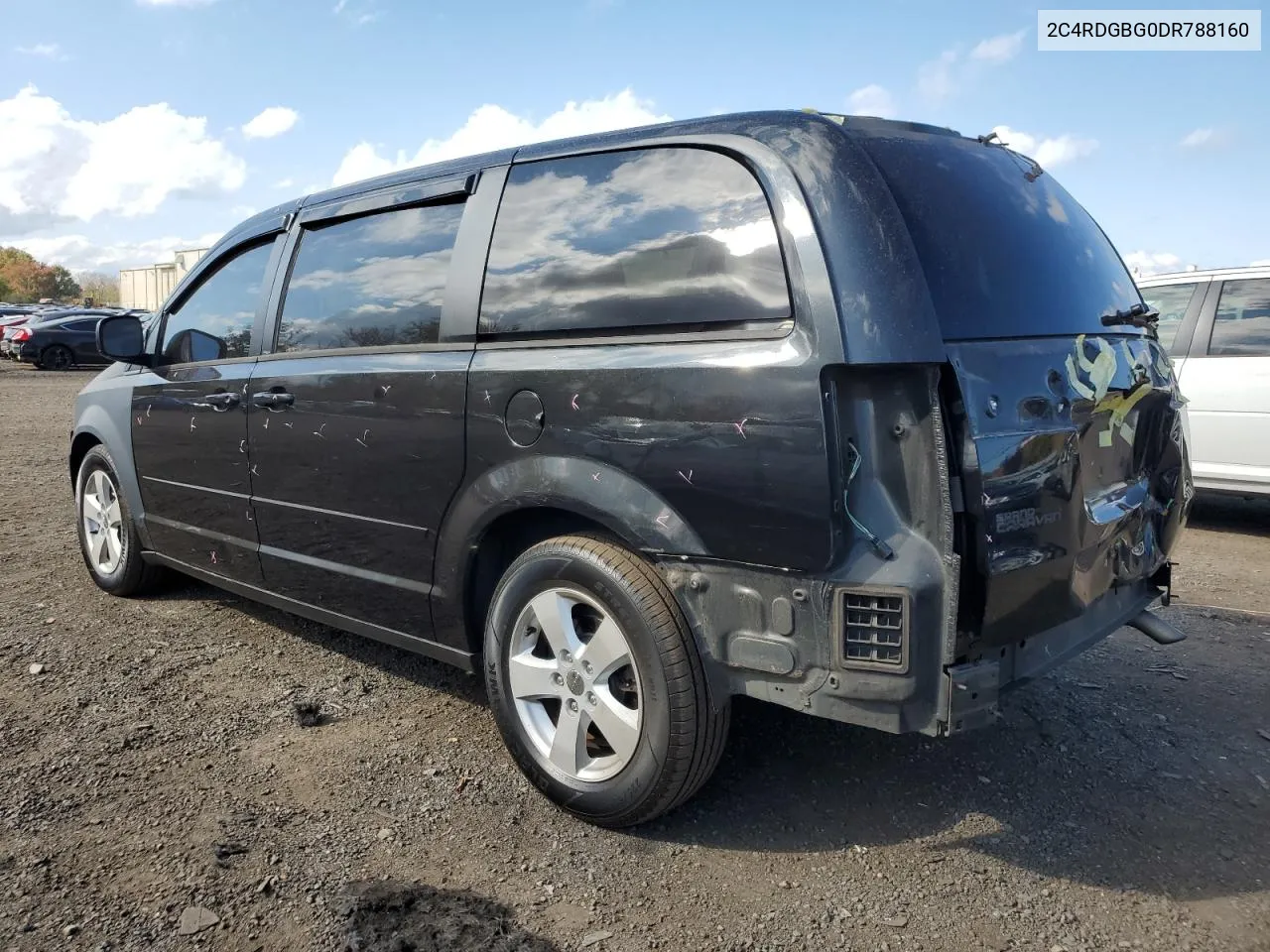 2013 Dodge Grand Caravan Se VIN: 2C4RDGBG0DR788160 Lot: 75538544