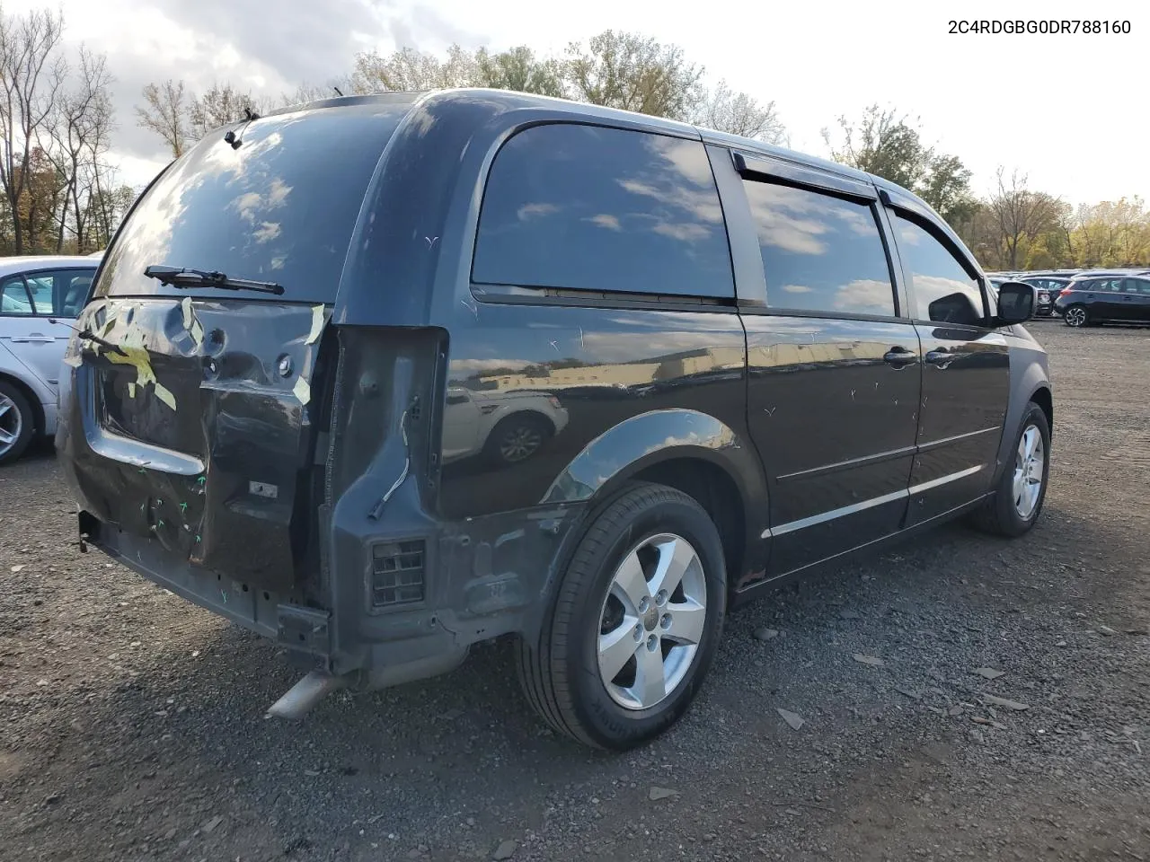 2013 Dodge Grand Caravan Se VIN: 2C4RDGBG0DR788160 Lot: 75538544