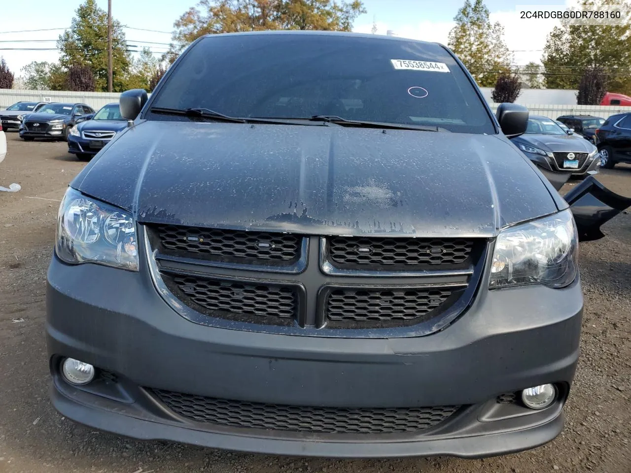 2013 Dodge Grand Caravan Se VIN: 2C4RDGBG0DR788160 Lot: 75538544