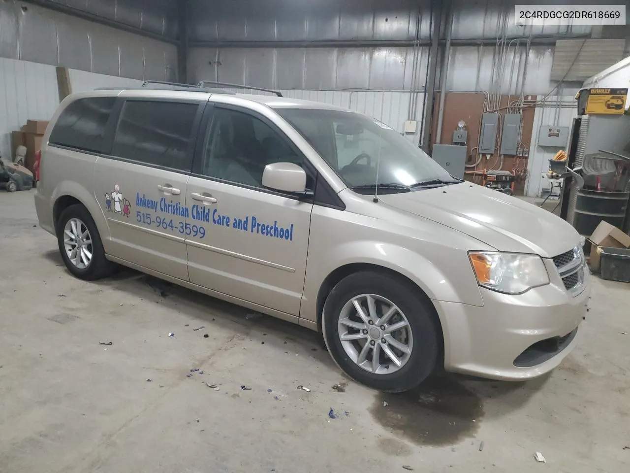 2013 Dodge Grand Caravan Sxt VIN: 2C4RDGCG2DR618669 Lot: 75769544