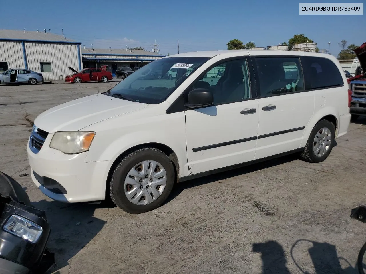 2013 Dodge Grand Caravan Se VIN: 2C4RDGBG1DR733409 Lot: 75893534