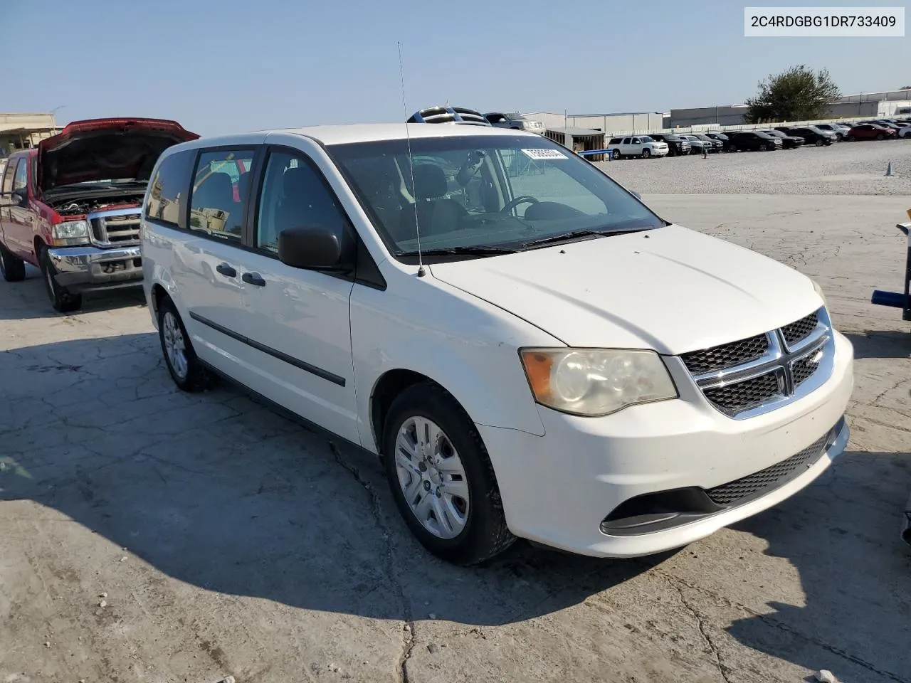 2013 Dodge Grand Caravan Se VIN: 2C4RDGBG1DR733409 Lot: 75893534