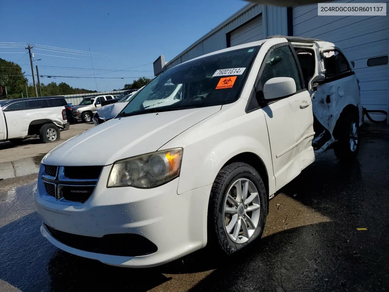 2013 Dodge Grand Caravan Sxt VIN: 2C4RDGCG5DR601137 Lot: 76001614