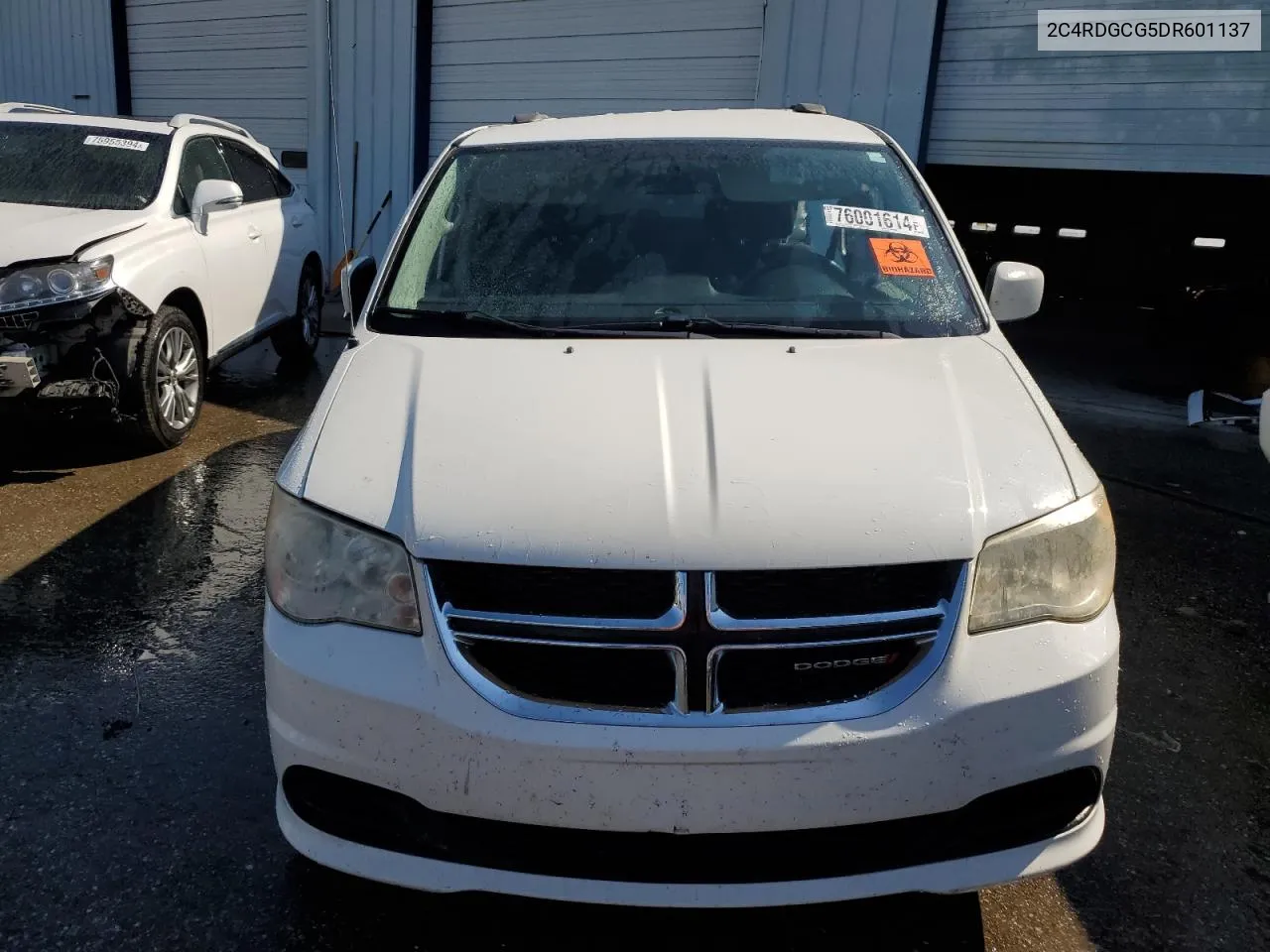 2013 Dodge Grand Caravan Sxt VIN: 2C4RDGCG5DR601137 Lot: 76001614