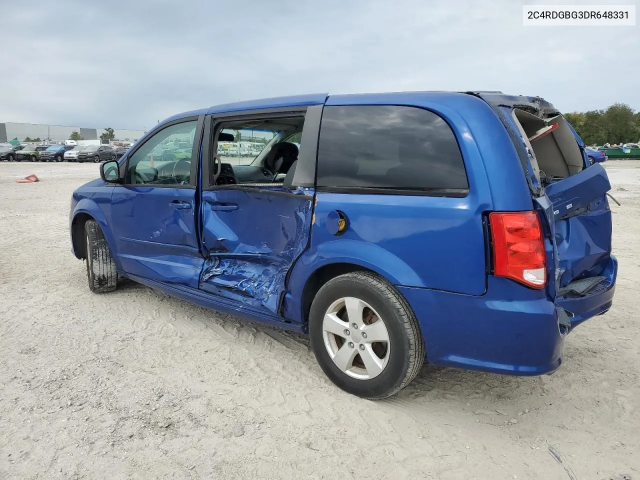 2C4RDGBG3DR648331 2013 Dodge Grand Caravan Se