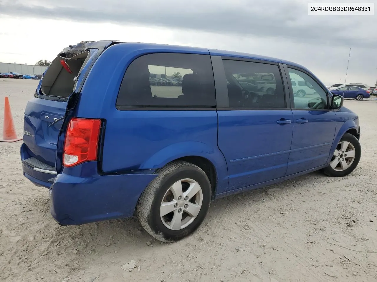 2013 Dodge Grand Caravan Se VIN: 2C4RDGBG3DR648331 Lot: 76025954