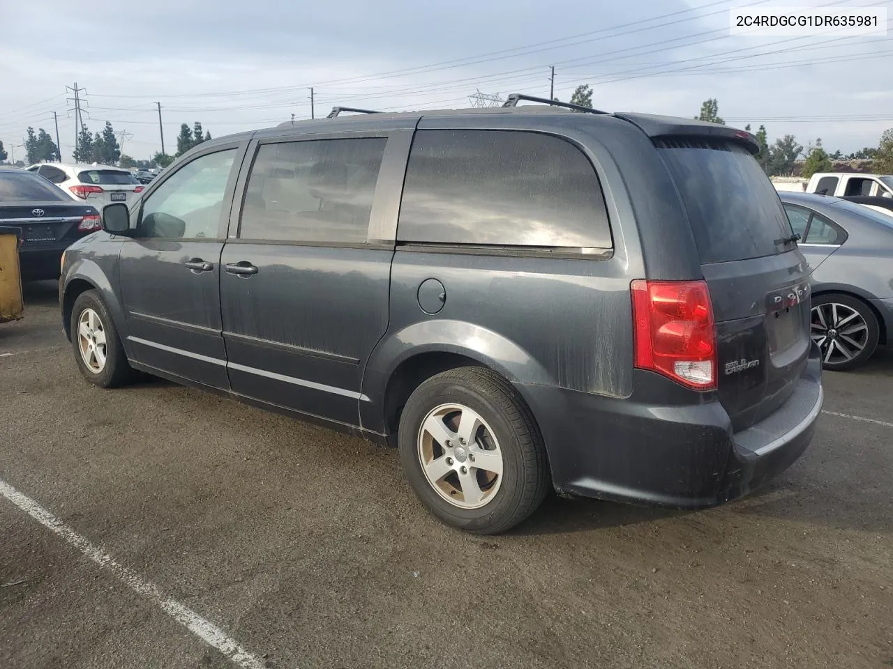 2013 Dodge Grand Caravan Sxt VIN: 2C4RDGCG1DR635981 Lot: 76126014