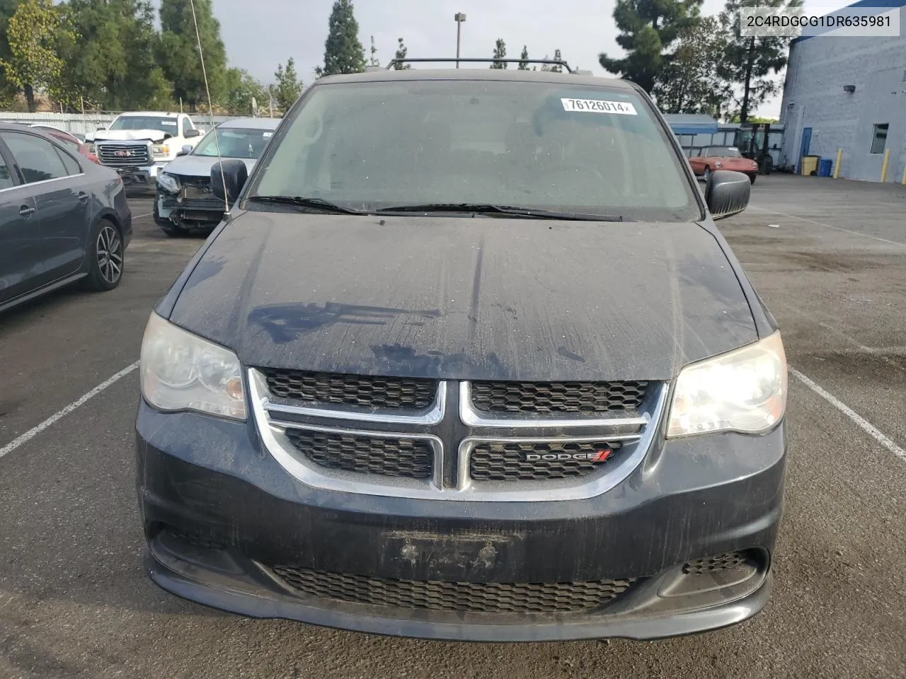 2013 Dodge Grand Caravan Sxt VIN: 2C4RDGCG1DR635981 Lot: 76126014