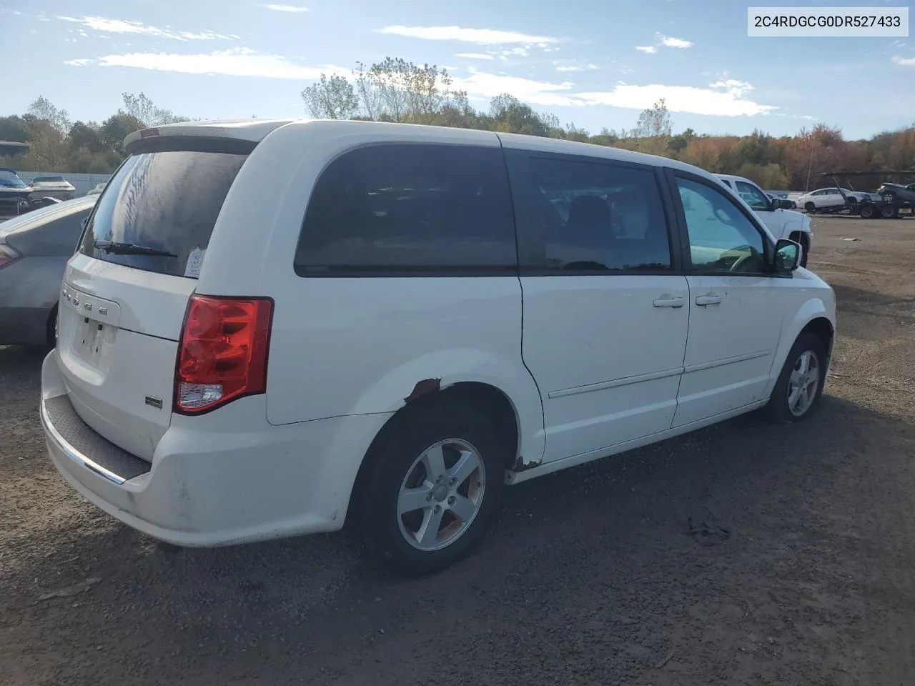 2013 Dodge Grand Caravan Sxt VIN: 2C4RDGCG0DR527433 Lot: 76253254