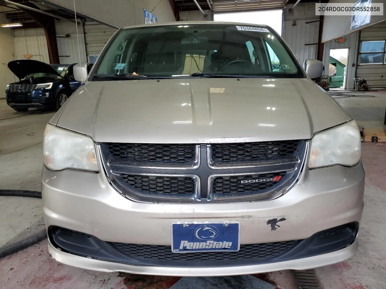 2013 Dodge Grand Caravan Sxt VIN: 2C4RDGCG3DR552858 Lot: 76344894