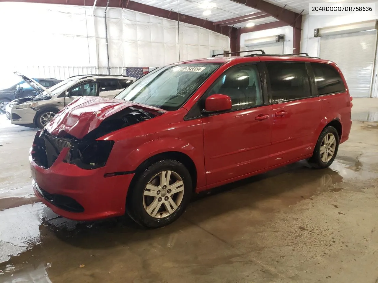 2C4RDGCG7DR758636 2013 Dodge Grand Caravan Sxt