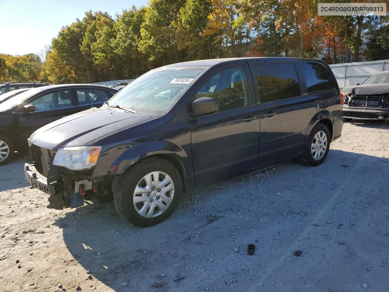 2C4RDGBGXDR799313 2013 Dodge Grand Caravan Se