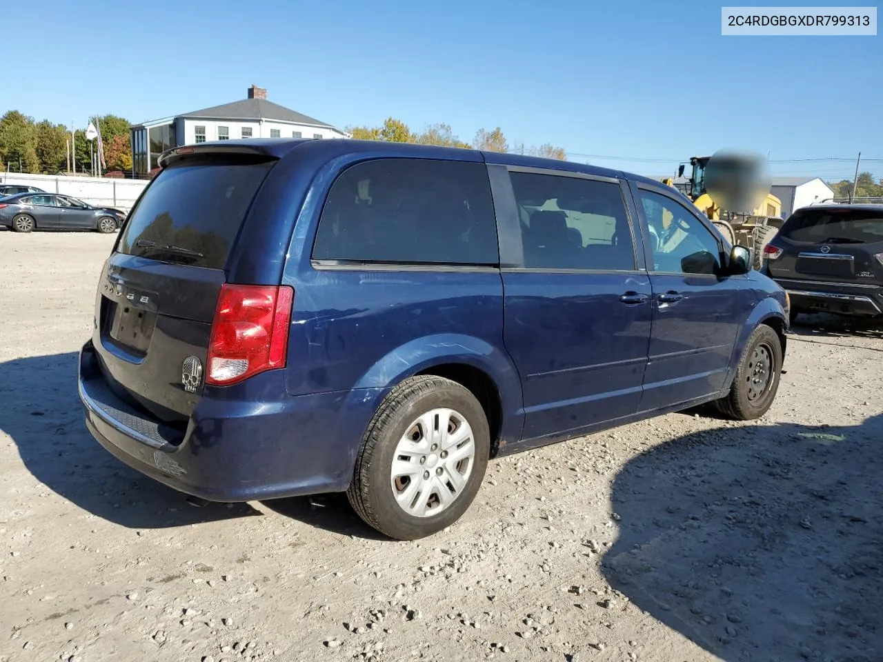 2013 Dodge Grand Caravan Se VIN: 2C4RDGBGXDR799313 Lot: 76534294