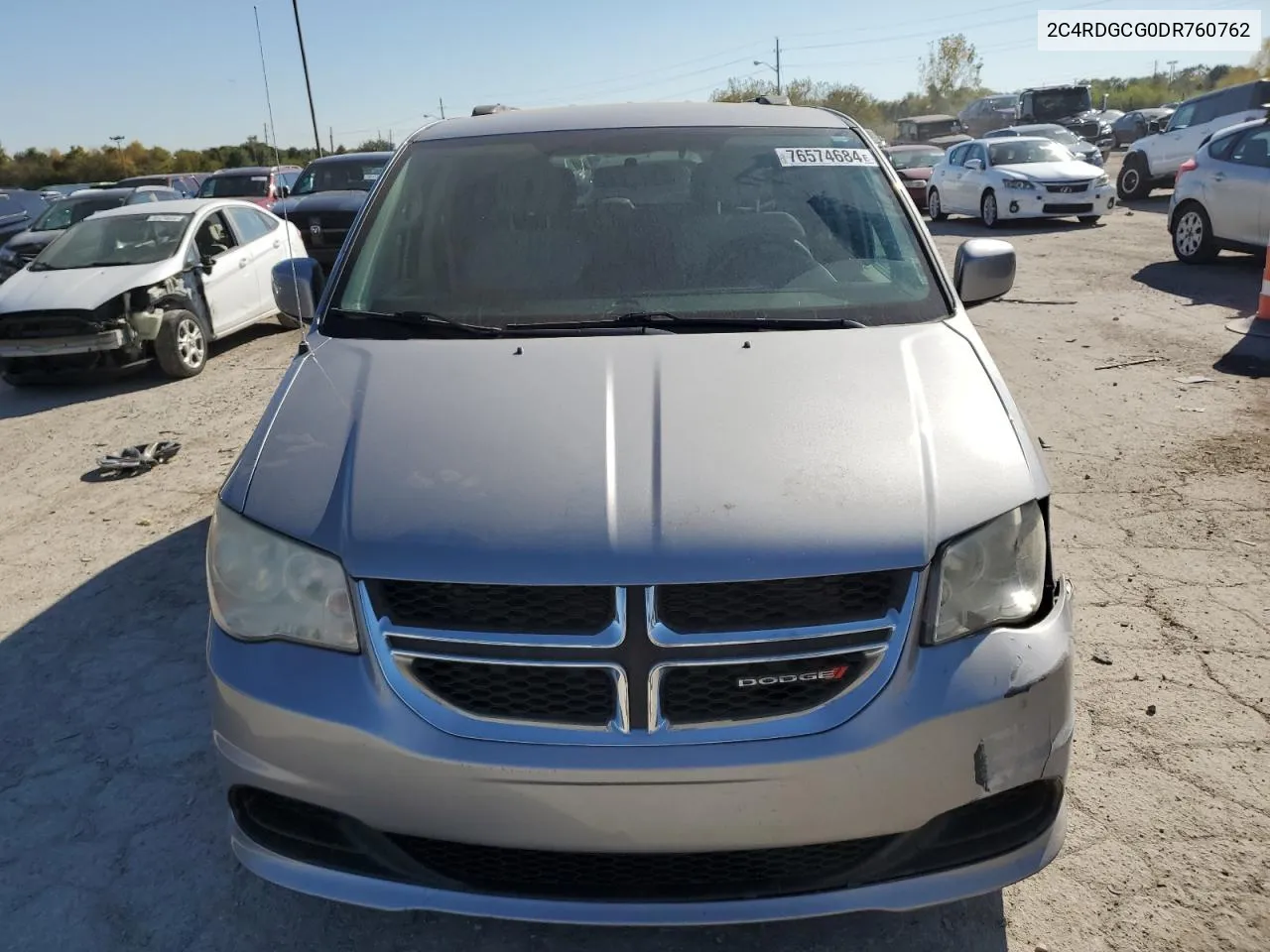 2013 Dodge Grand Caravan Sxt VIN: 2C4RDGCG0DR760762 Lot: 76574684