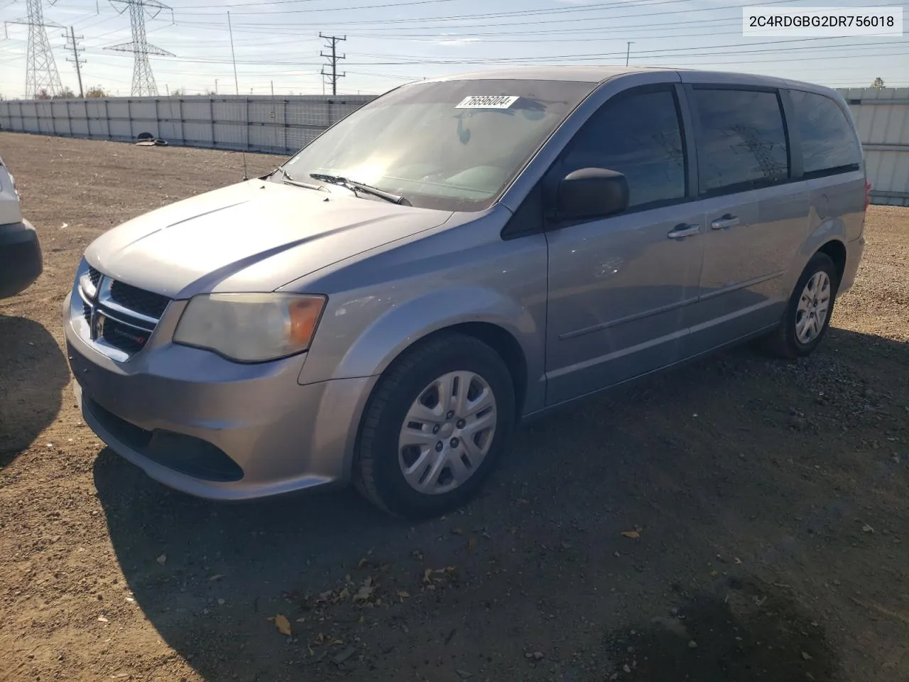 2C4RDGBG2DR756018 2013 Dodge Grand Caravan Se