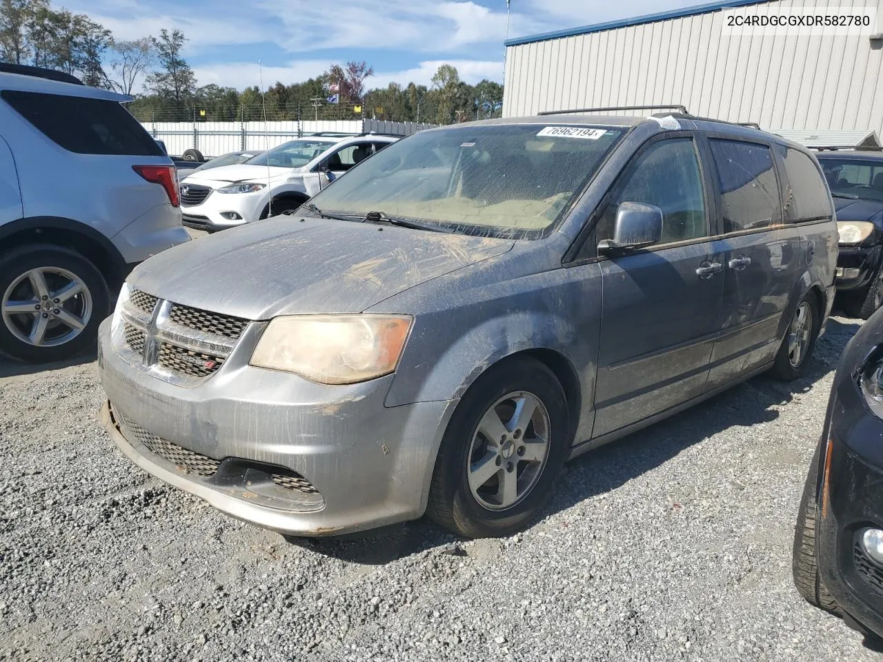 2013 Dodge Grand Caravan Sxt VIN: 2C4RDGCGXDR582780 Lot: 76962194