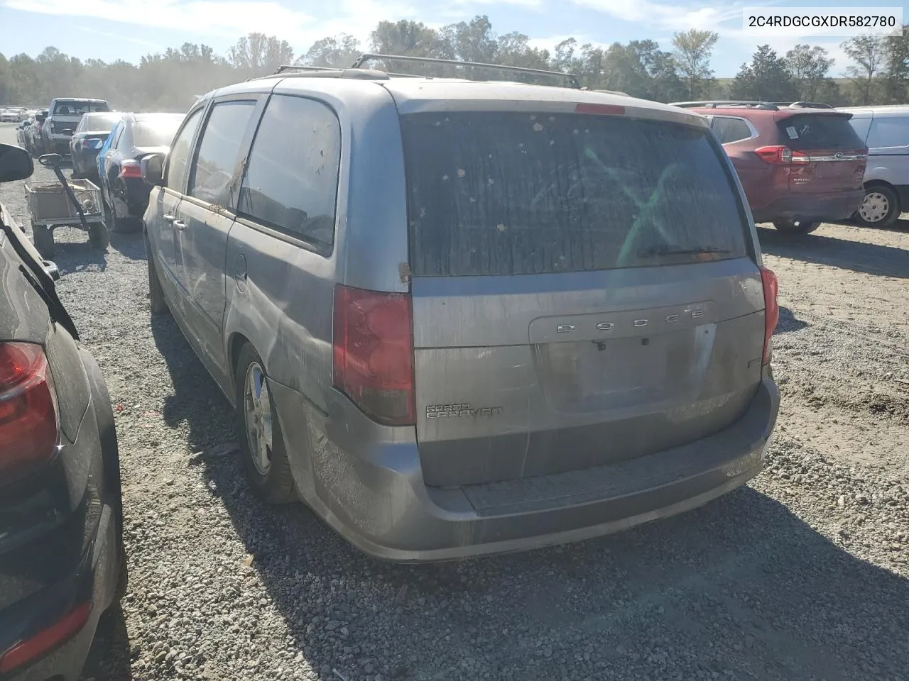 2013 Dodge Grand Caravan Sxt VIN: 2C4RDGCGXDR582780 Lot: 76962194