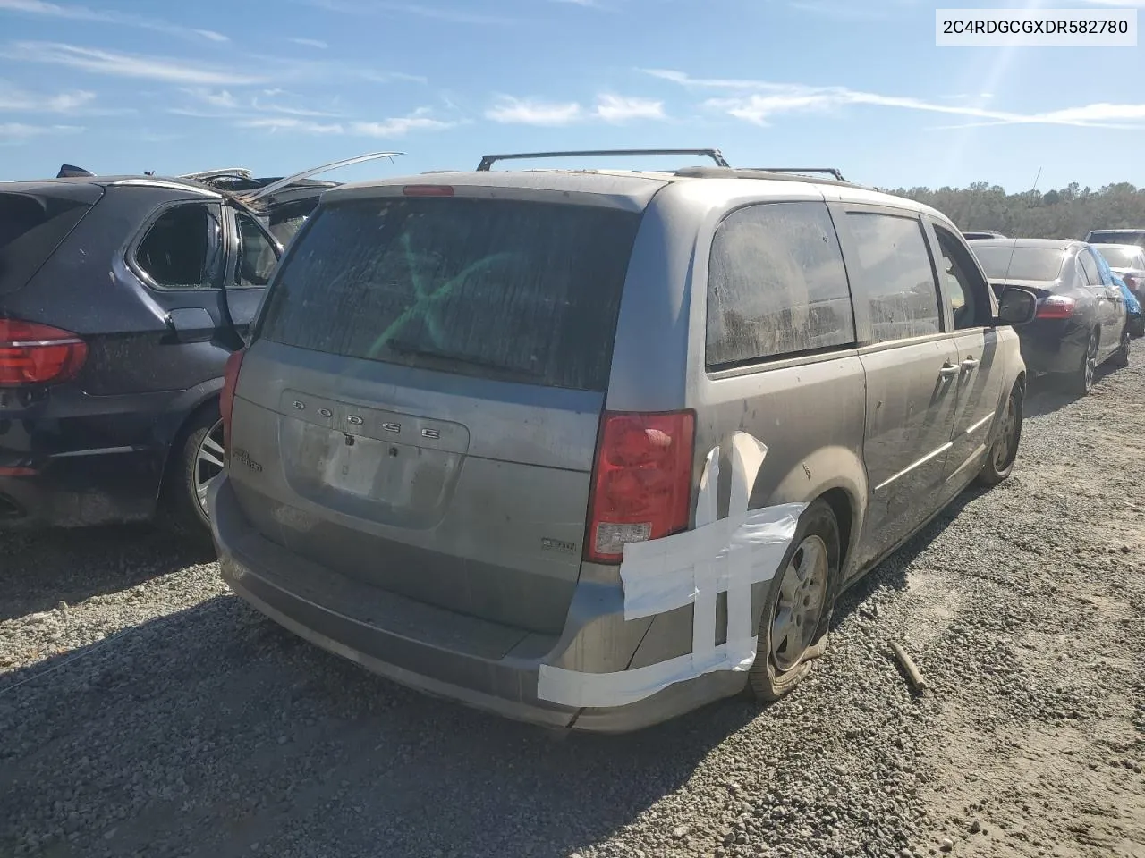 2013 Dodge Grand Caravan Sxt VIN: 2C4RDGCGXDR582780 Lot: 76962194