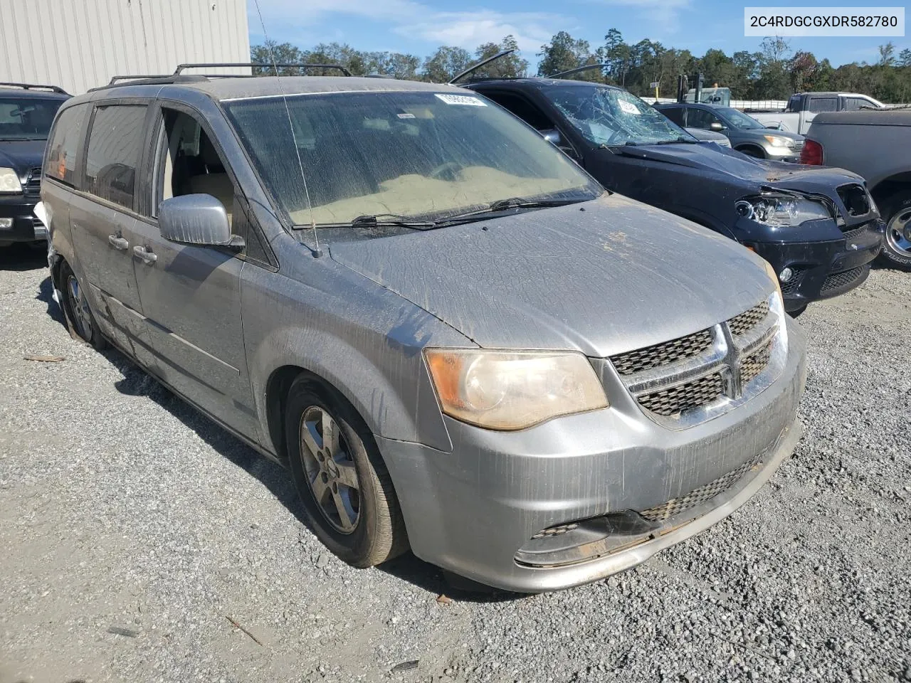 2013 Dodge Grand Caravan Sxt VIN: 2C4RDGCGXDR582780 Lot: 76962194