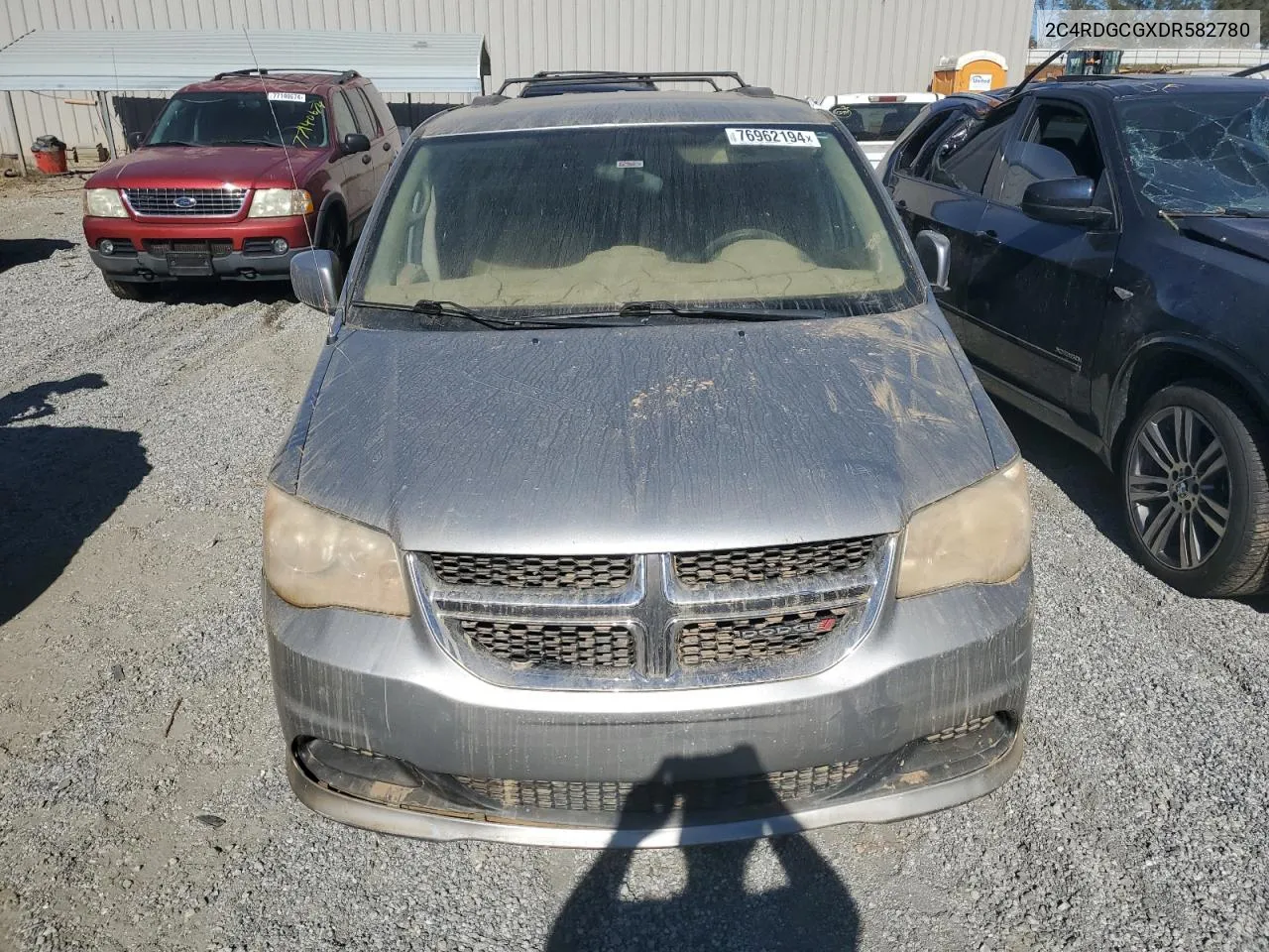 2013 Dodge Grand Caravan Sxt VIN: 2C4RDGCGXDR582780 Lot: 76962194