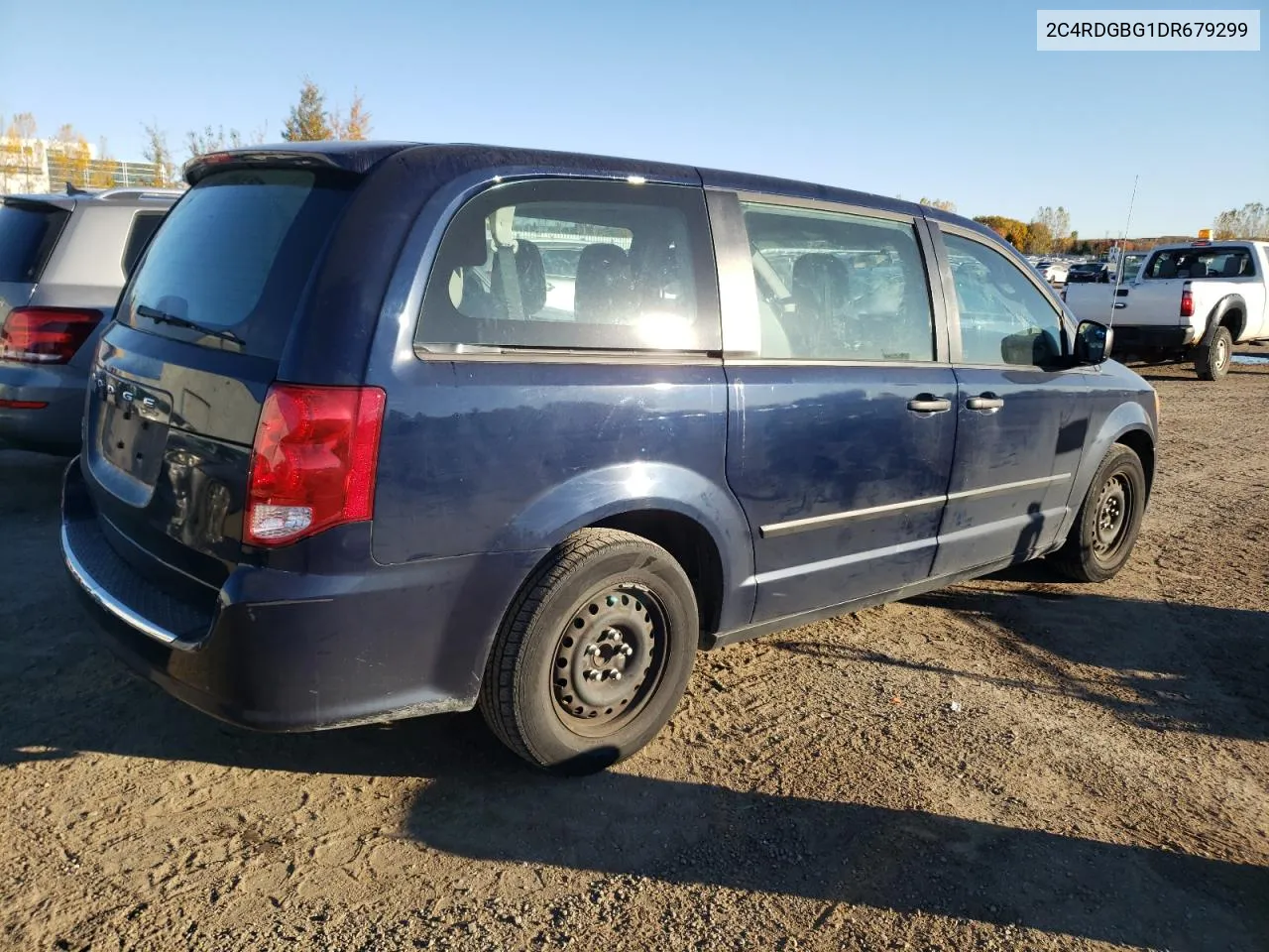 2013 Dodge Grand Caravan Se VIN: 2C4RDGBG1DR679299 Lot: 77139624