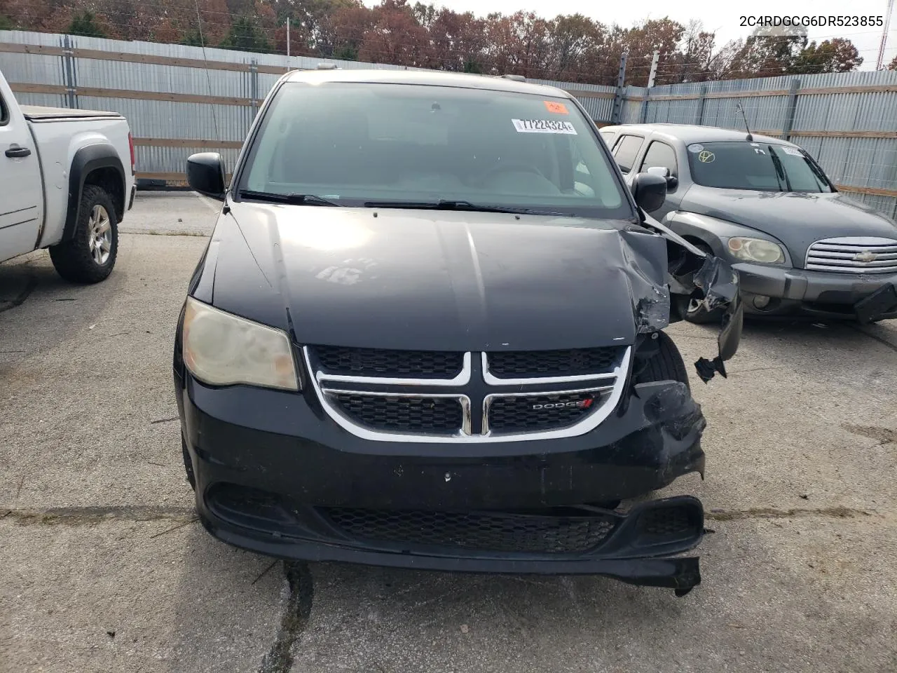 2013 Dodge Grand Caravan Sxt VIN: 2C4RDGCG6DR523855 Lot: 77224324