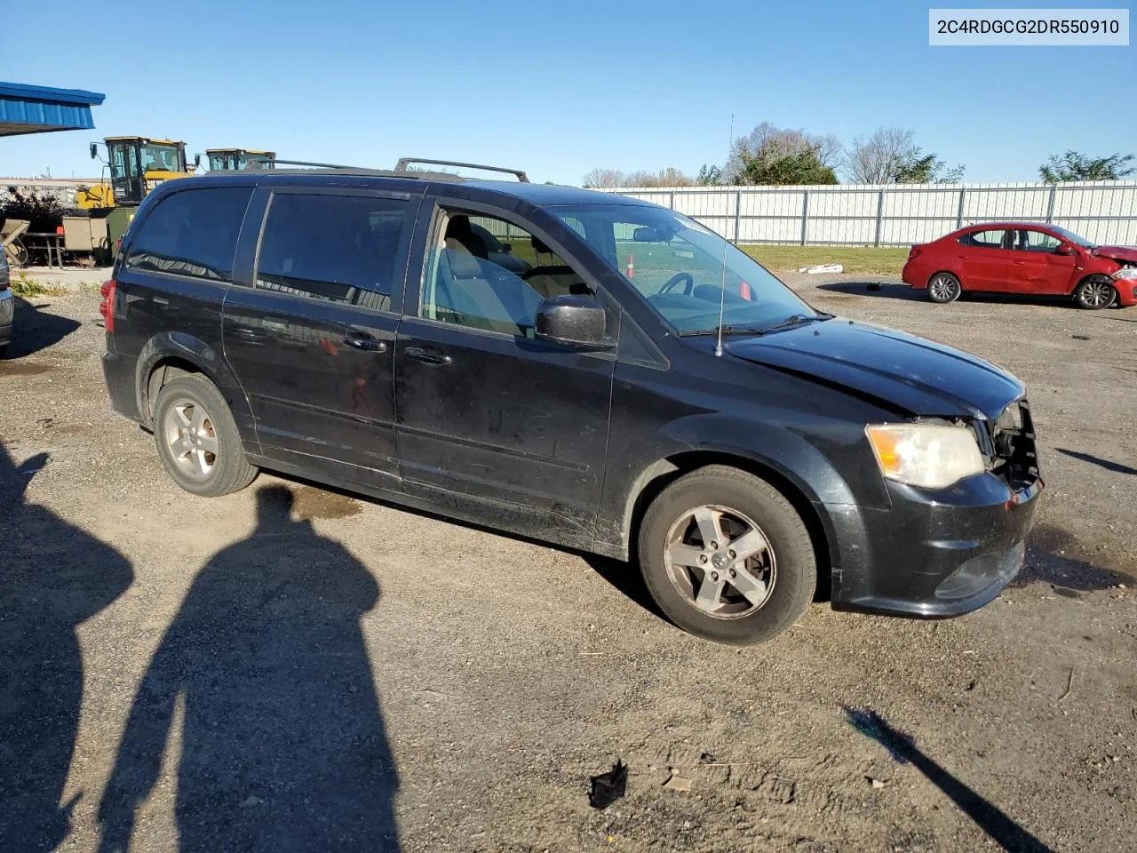 2013 Dodge Grand Caravan Sxt VIN: 2C4RDGCG2DR550910 Lot: 77321804