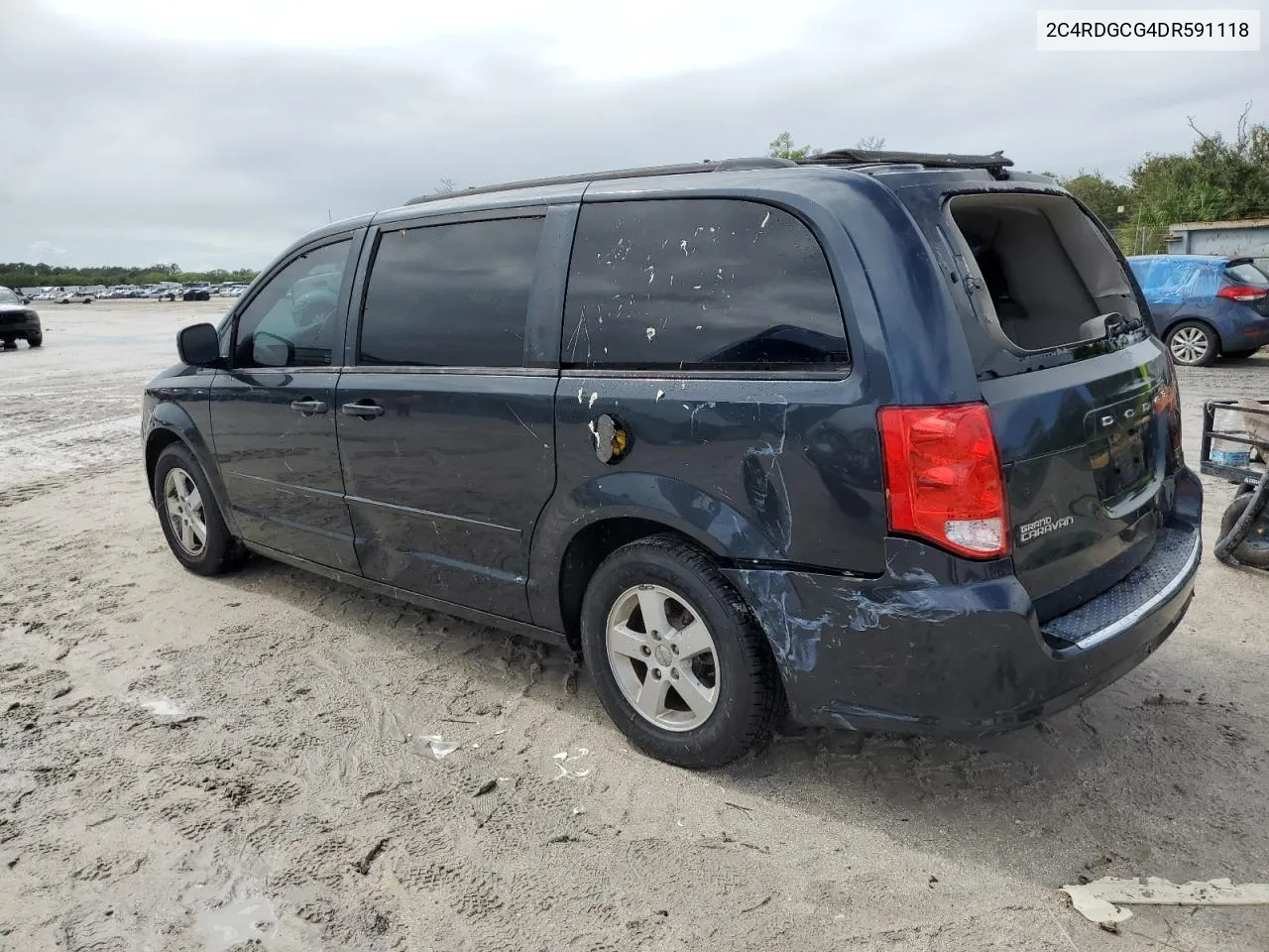 2013 Dodge Grand Caravan Sxt VIN: 2C4RDGCG4DR591118 Lot: 77581674