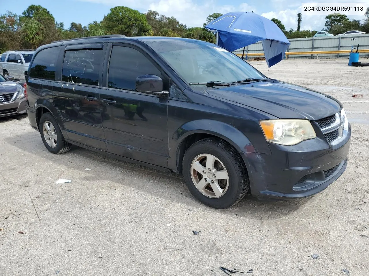 2013 Dodge Grand Caravan Sxt VIN: 2C4RDGCG4DR591118 Lot: 77581674