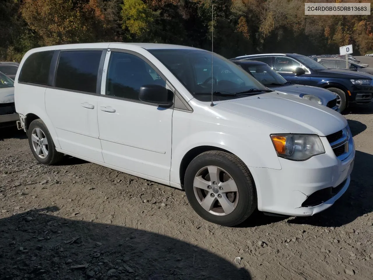 2013 Dodge Grand Caravan Se VIN: 2C4RDGBG5DR813683 Lot: 77600194