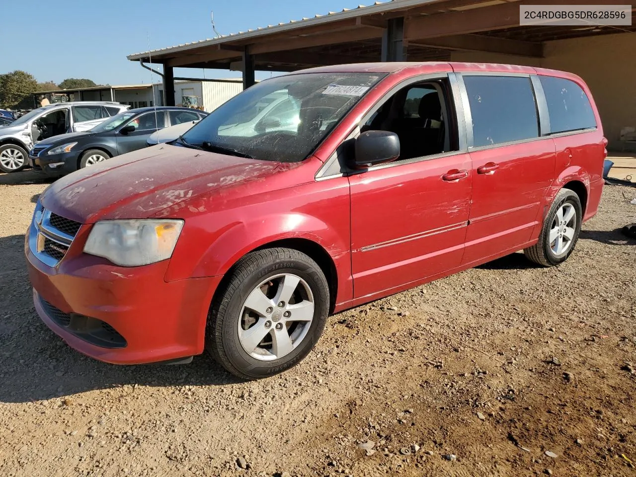 2013 Dodge Grand Caravan Se VIN: 2C4RDGBG5DR628596 Lot: 77624874