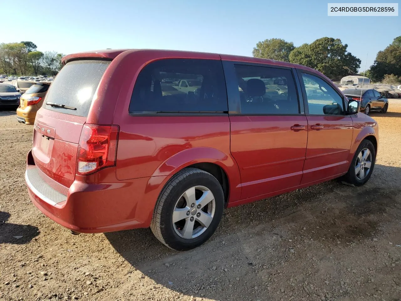 2013 Dodge Grand Caravan Se VIN: 2C4RDGBG5DR628596 Lot: 77624874