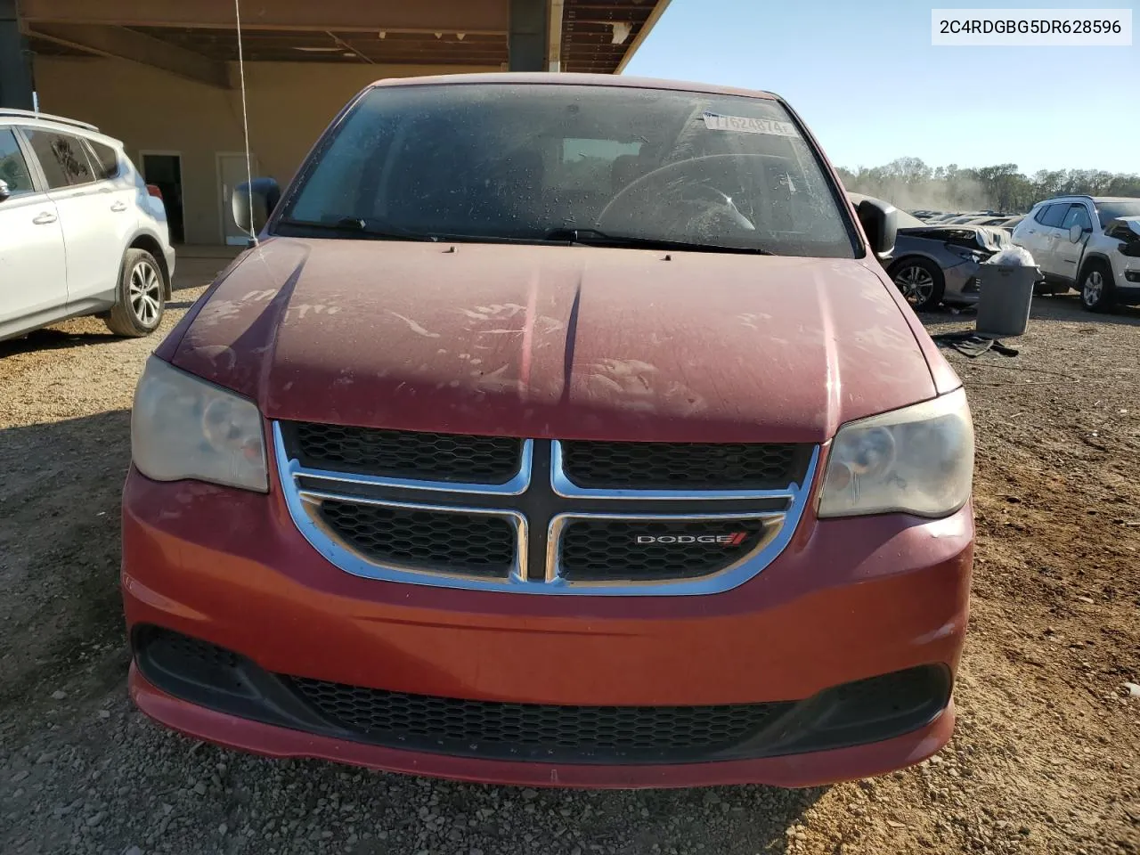 2013 Dodge Grand Caravan Se VIN: 2C4RDGBG5DR628596 Lot: 77624874