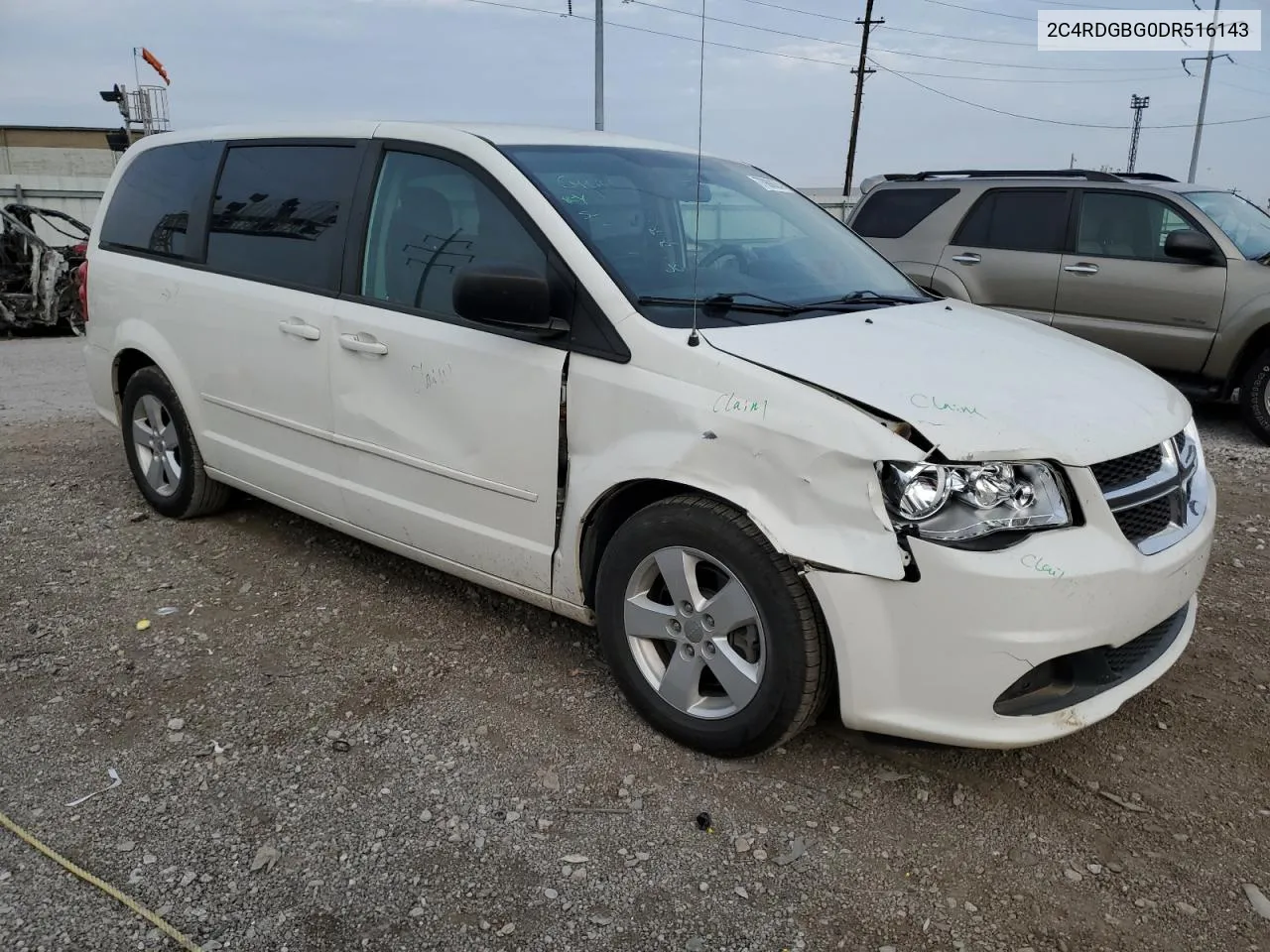 2013 Dodge Grand Caravan Se VIN: 2C4RDGBG0DR516143 Lot: 77980624