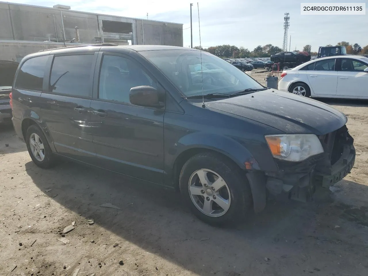 2013 Dodge Grand Caravan Sxt VIN: 2C4RDGCG7DR611135 Lot: 77987804