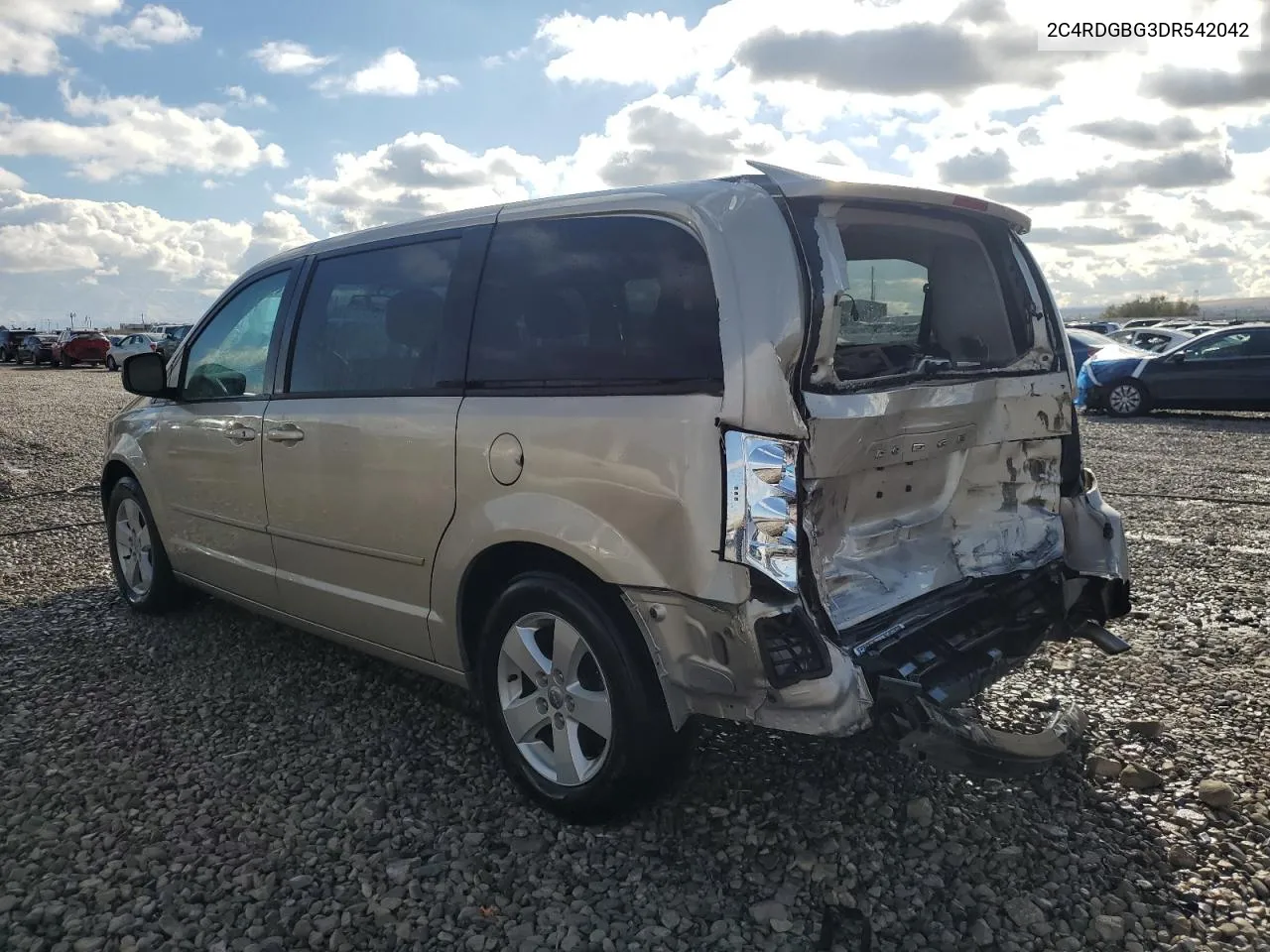 2013 Dodge Grand Caravan Se VIN: 2C4RDGBG3DR542042 Lot: 78074964