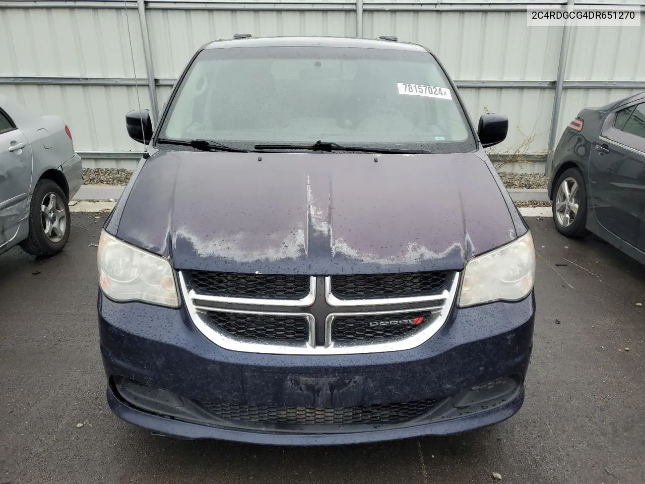 2013 Dodge Grand Caravan Sxt VIN: 2C4RDGCG4DR651270 Lot: 78157024