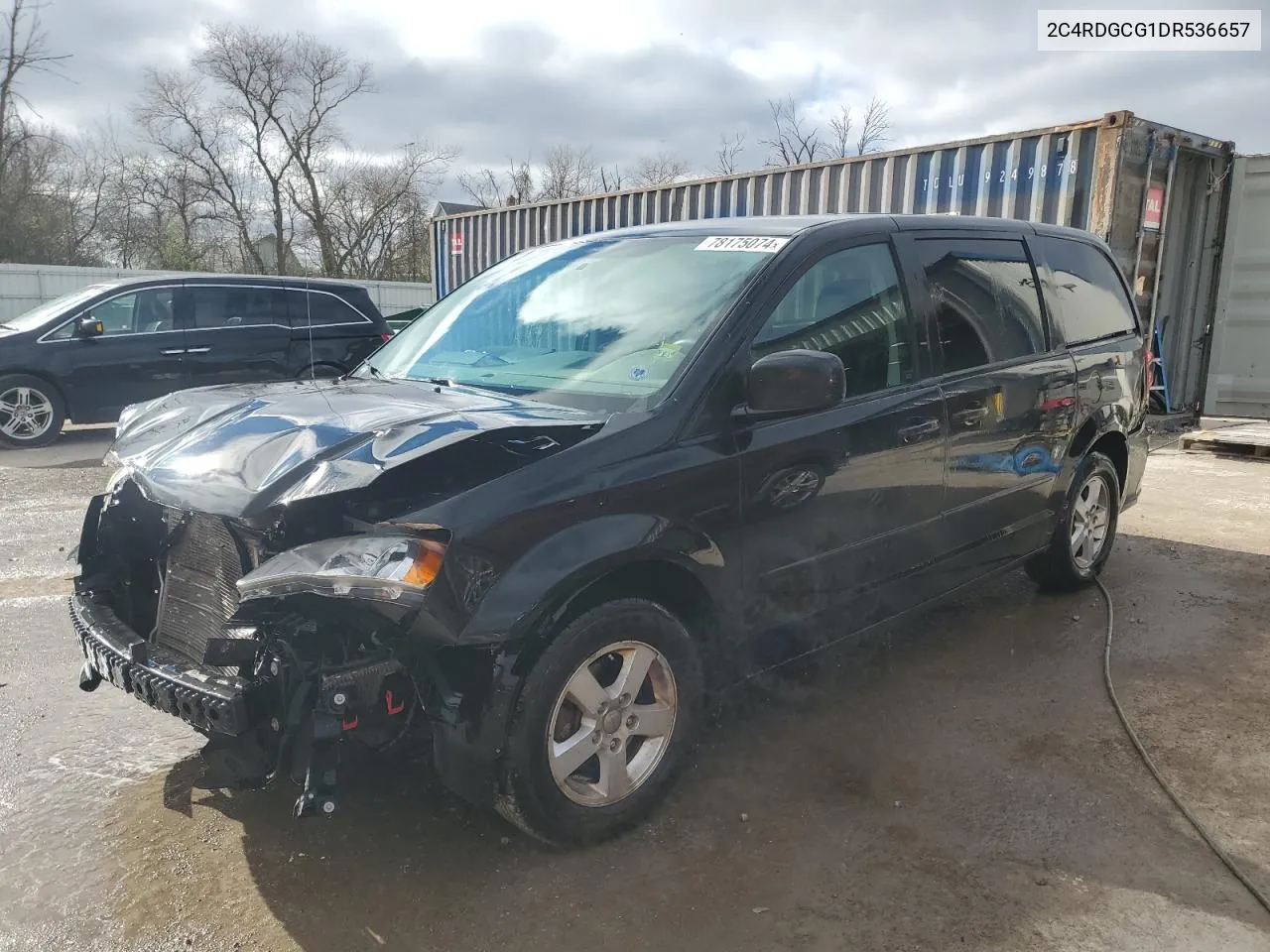 2013 Dodge Grand Caravan Sxt VIN: 2C4RDGCG1DR536657 Lot: 78175074