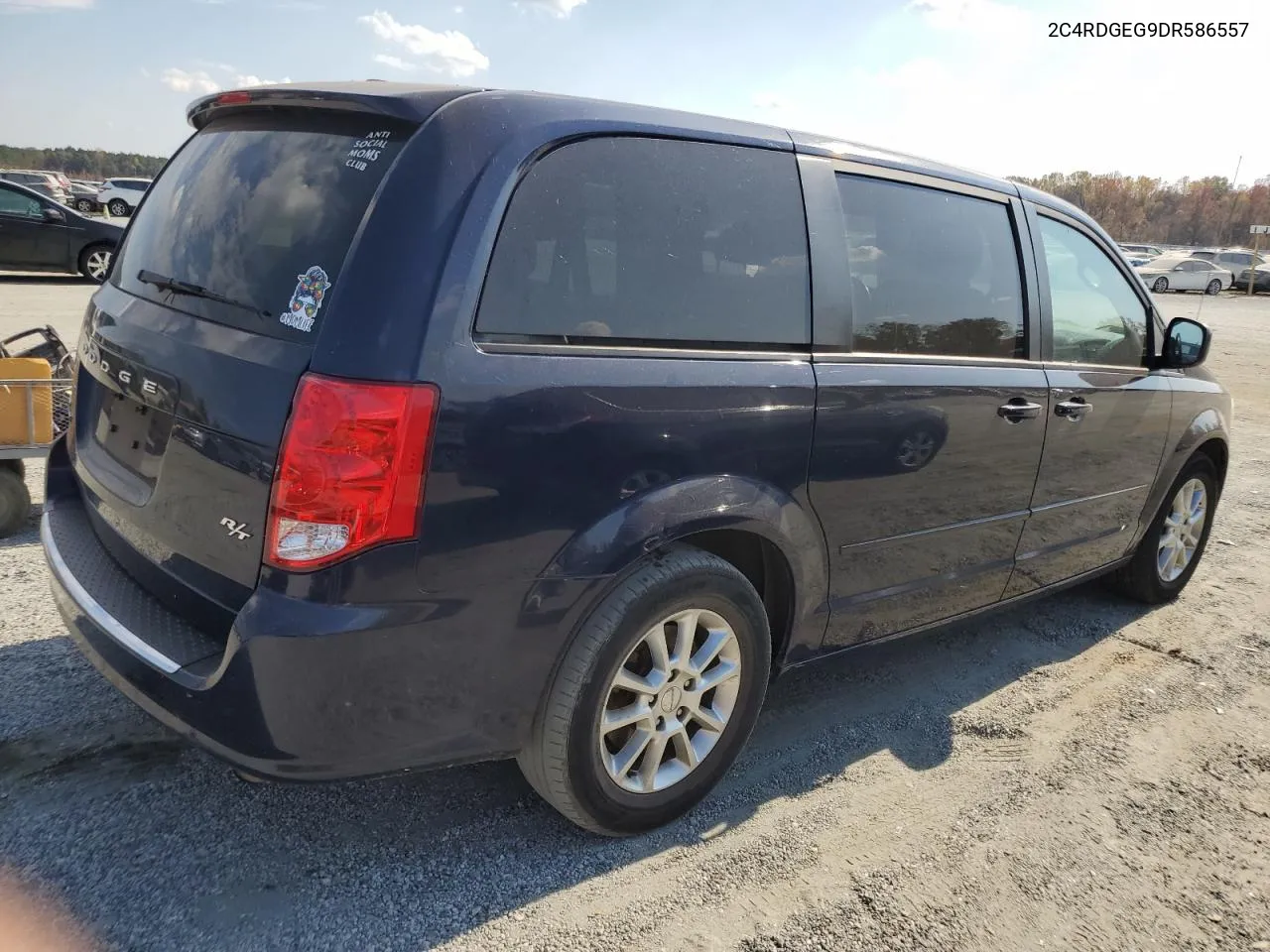 2013 Dodge Grand Caravan R/T VIN: 2C4RDGEG9DR586557 Lot: 78203014