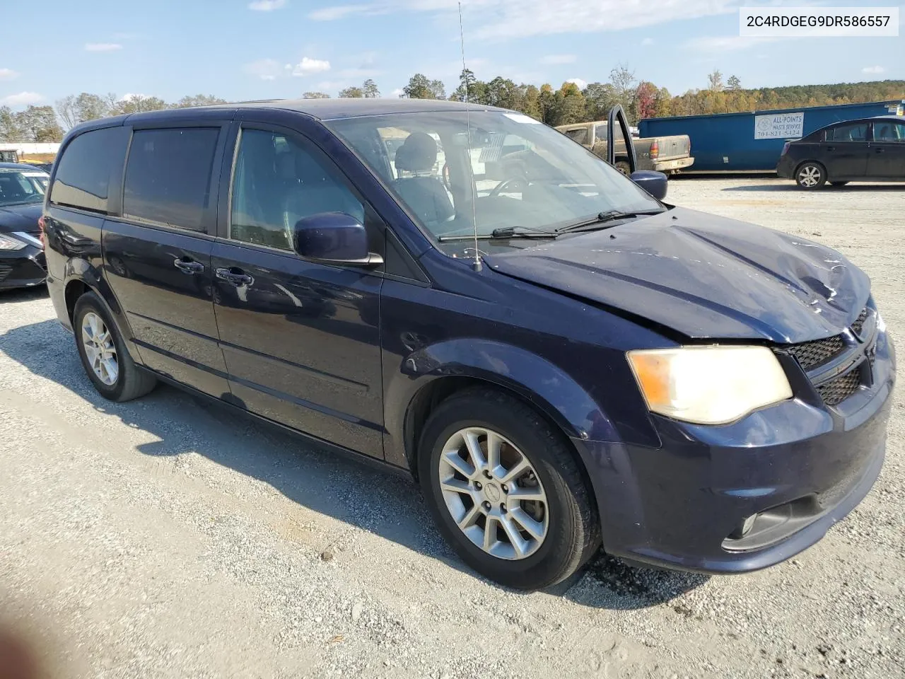 2013 Dodge Grand Caravan R/T VIN: 2C4RDGEG9DR586557 Lot: 78203014