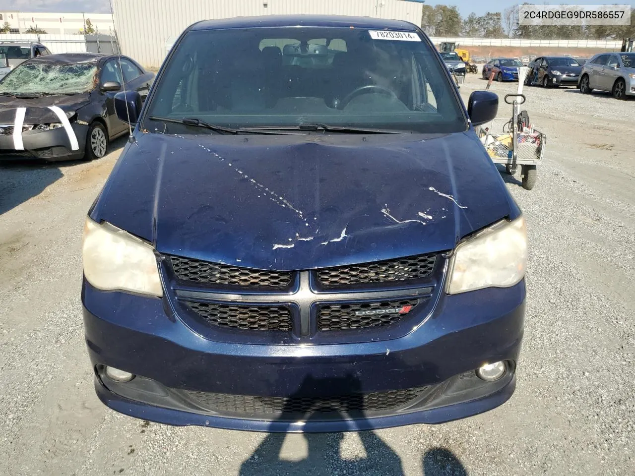 2013 Dodge Grand Caravan R/T VIN: 2C4RDGEG9DR586557 Lot: 78203014