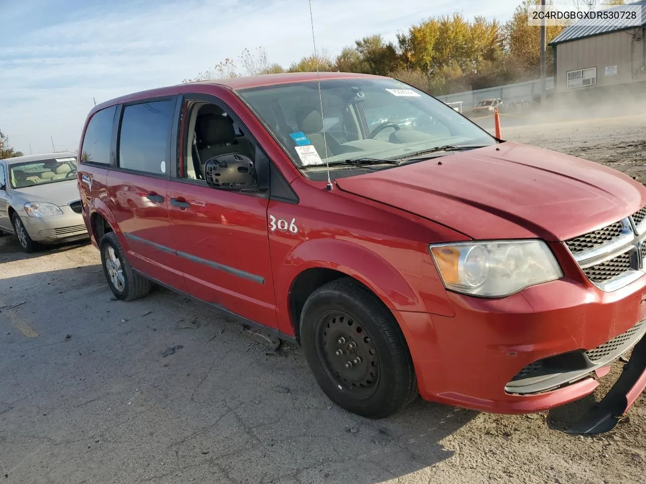 2013 Dodge Grand Caravan Se VIN: 2C4RDGBGXDR530728 Lot: 78208094