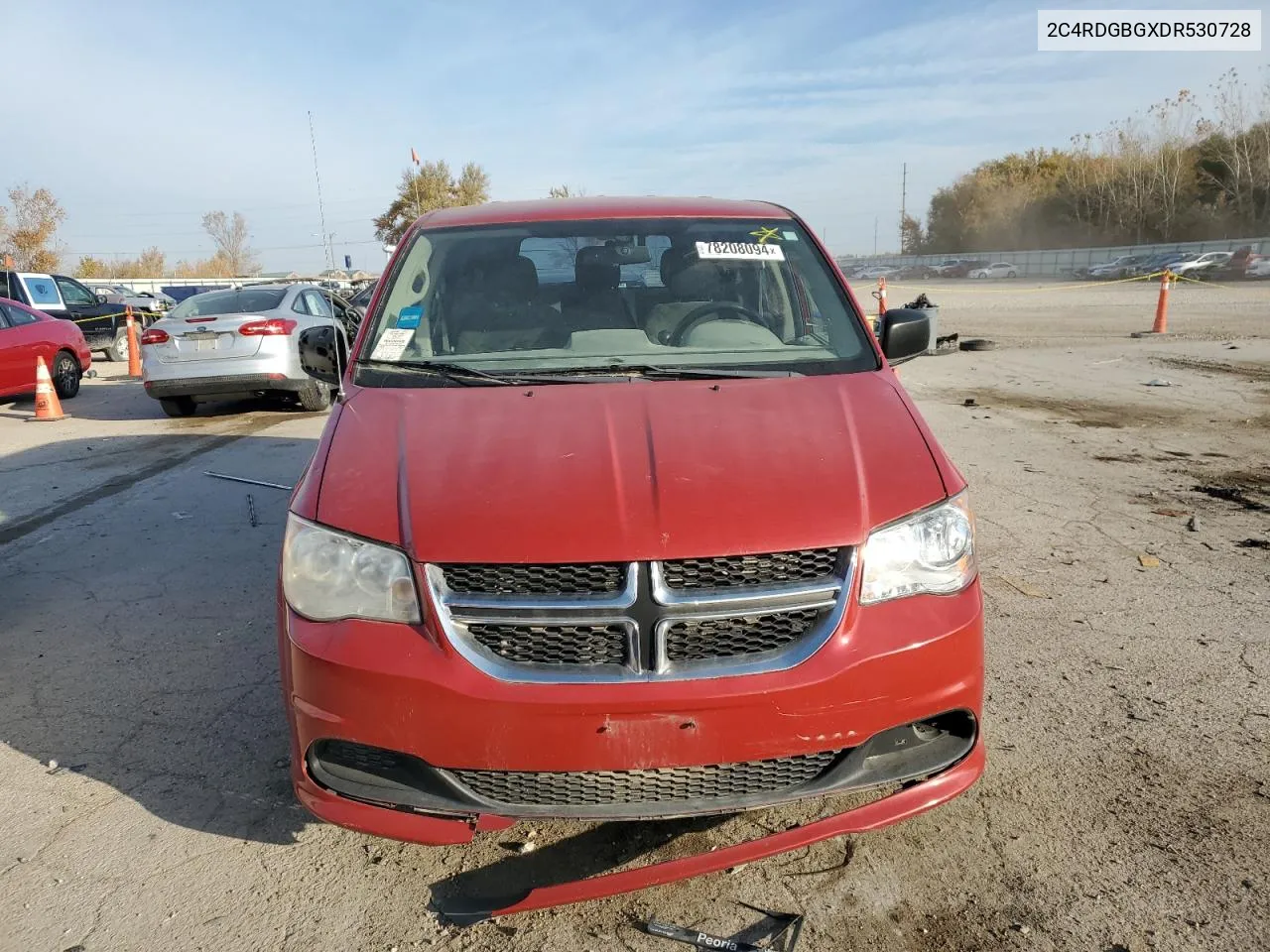 2C4RDGBGXDR530728 2013 Dodge Grand Caravan Se