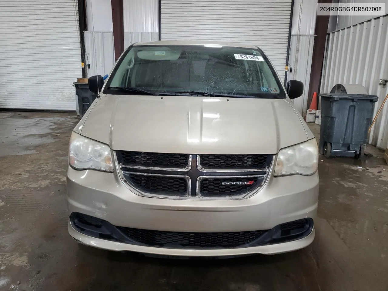 2013 Dodge Grand Caravan Se VIN: 2C4RDGBG4DR507008 Lot: 78261694