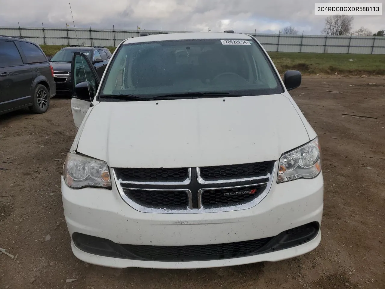 2013 Dodge Grand Caravan Se VIN: 2C4RDGBGXDR588113 Lot: 78520254