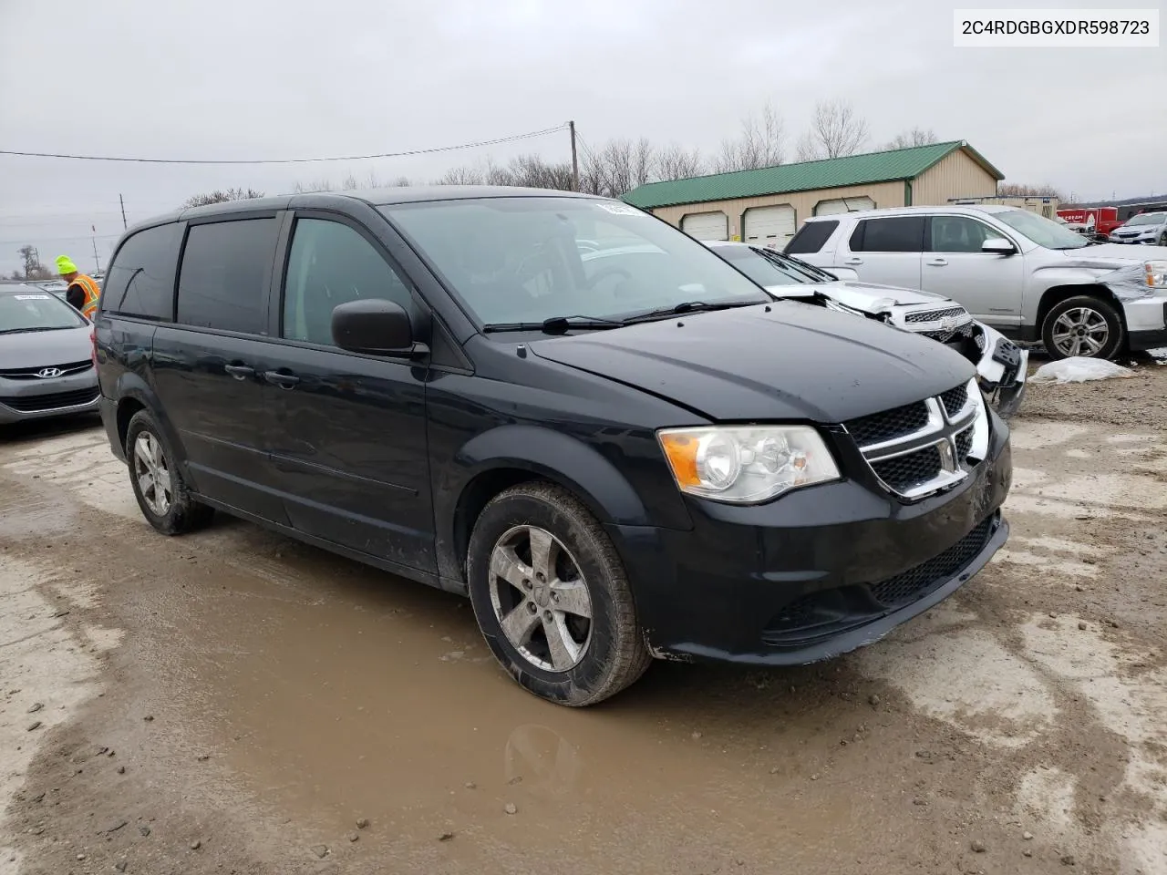 2013 Dodge Grand Caravan Se VIN: 2C4RDGBGXDR598723 Lot: 78647783